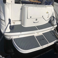 1998 Sea Ray 330 SD Swim Platform Pad Boat EVA Foam Faux Teak Deck Floor Mat SeaDek Style Self Adhesive ghjfd6547