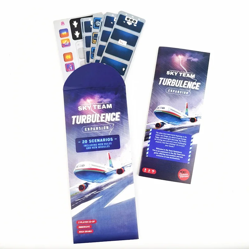 لعبة SKY TEAM and EXPANSION Board Turbulence 20 سيناريوهًا جديدًا مع قواعد ووحدات إضافية للعب الألعاب المحسن