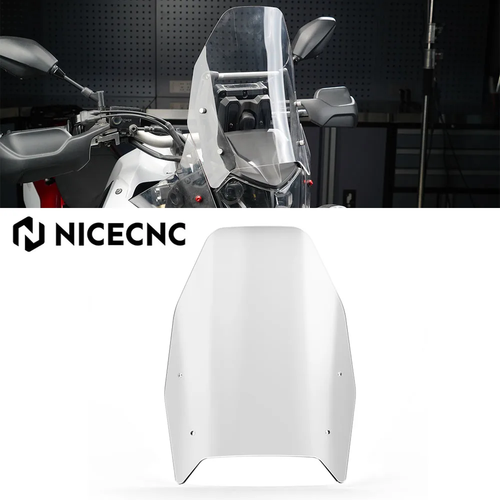 

NICECNC For Yamaha Tenere 700 Windshield Windscreen For Yamaha Tenere 700 T700 XTZ700 2019-2024 2020 2021 2022 2023