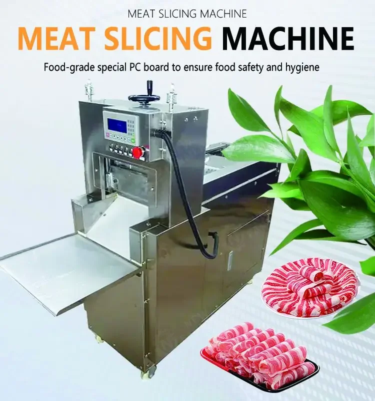 Hot Sale Commercial Frozen Meat Slicing Machine Meat Processing Machine