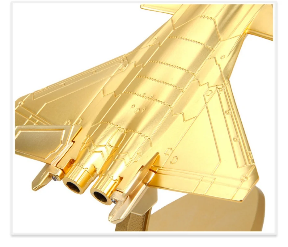 

J-20/J-35 набор моделей из сплава-истребителя пятого поколения, чистый самолет, игрушка, металлическая модель, памятное издание