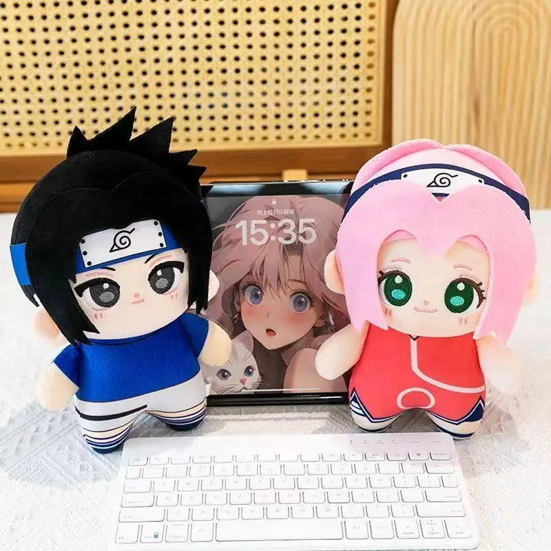 أحدث كاكاشي هارونو ساكورا اوزوماكي ناروتو هارونو ساكورا كاواي محشوة ألعاب من نسيج مخملي دمية كارتون أنيمي لطيف هدية متعة دمية #6