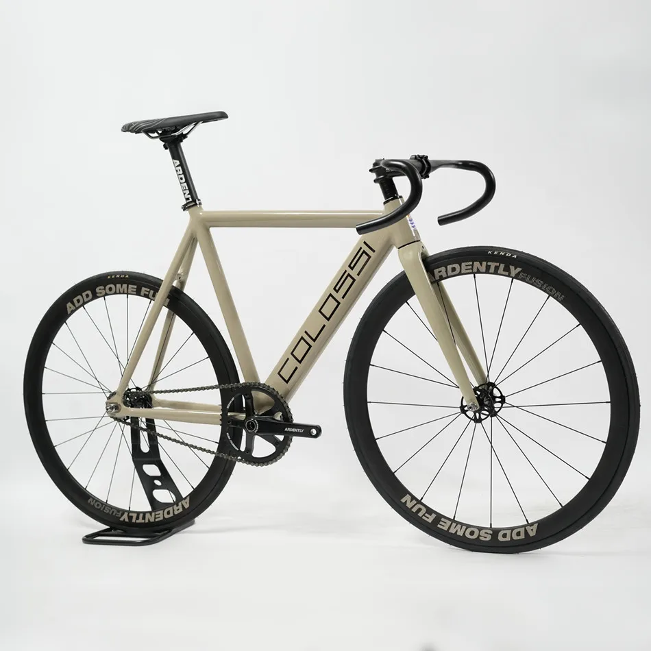 Colossi-fixed gear bike,muscula aluminum frame with carbon fork,single speed, Ardently wheelset ,hollowtec crank,fixie bicycle