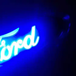 23*9cm Suitable for Ford Mondeo modified pickup truck F150 RANGER LED light 4D logo