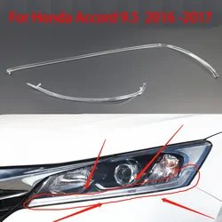 For Honda Accord 9.5 2016 -2017 DRL Car Headlight Light Guide Plate Daytime Running Light Tube Bar