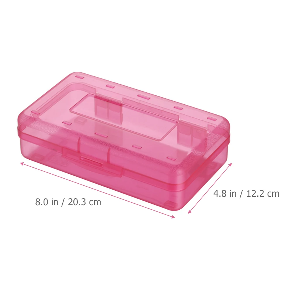 

Pencil Case Stationery with Lid Organizer Cute Cases School Organized Kawaii Lead Pencils