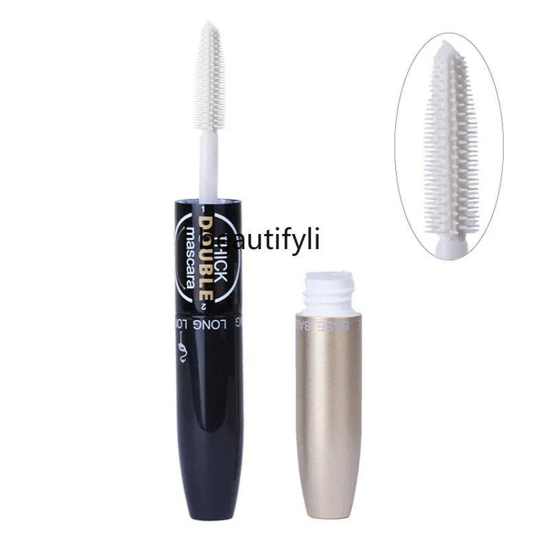 

Mascara, plush double-headed mascara, slender, dense and curled, long-lasting waterproof and non-smudging.