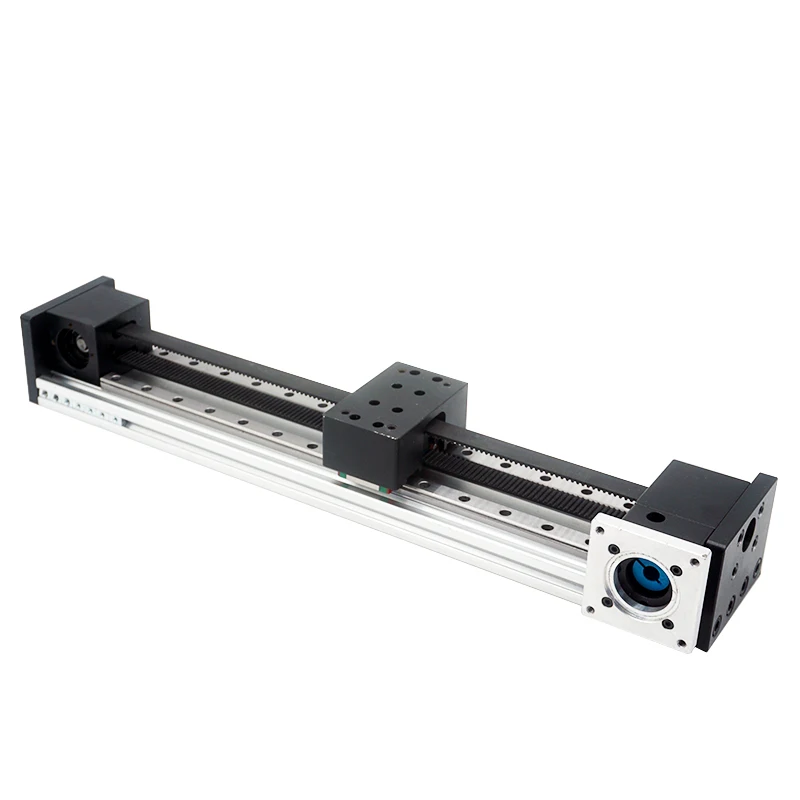 DOUBLE LINEAR RAIL SYNCHRONOUS BELT SLIDE TABLE MODULE, HIGH SPEED AND LARGE LOAD SLIDE RAIL, 100-2000MM EFFECTIVE STROKE