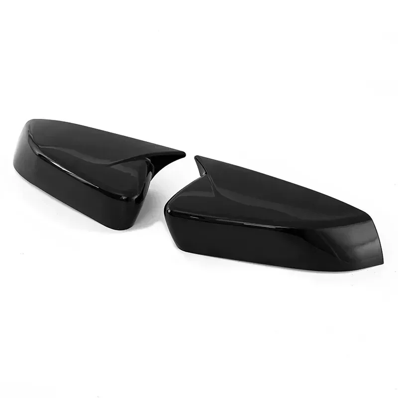 For US Ford Mustang 2010-2014 Car Sticker Rearview Side Mirror Cover Wing Cap Exterior Door Rear View Case Trim Carbon Fiber