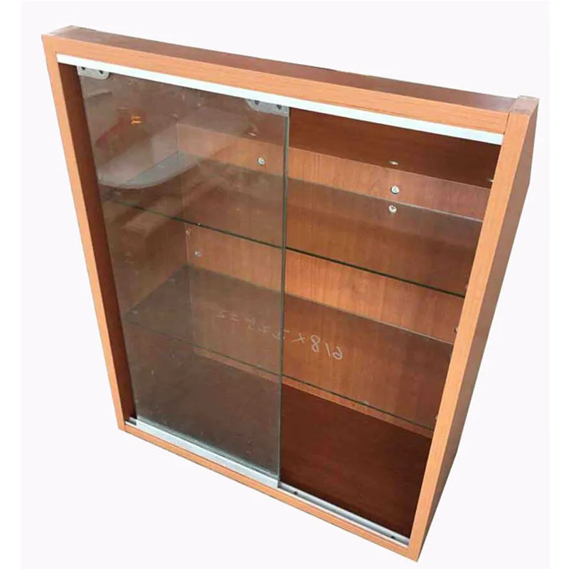 

Glass bookshelf with sliding door, hanging bookshelf, wooden ship bookshelf, processed aluminum honeycomb panel cabinet