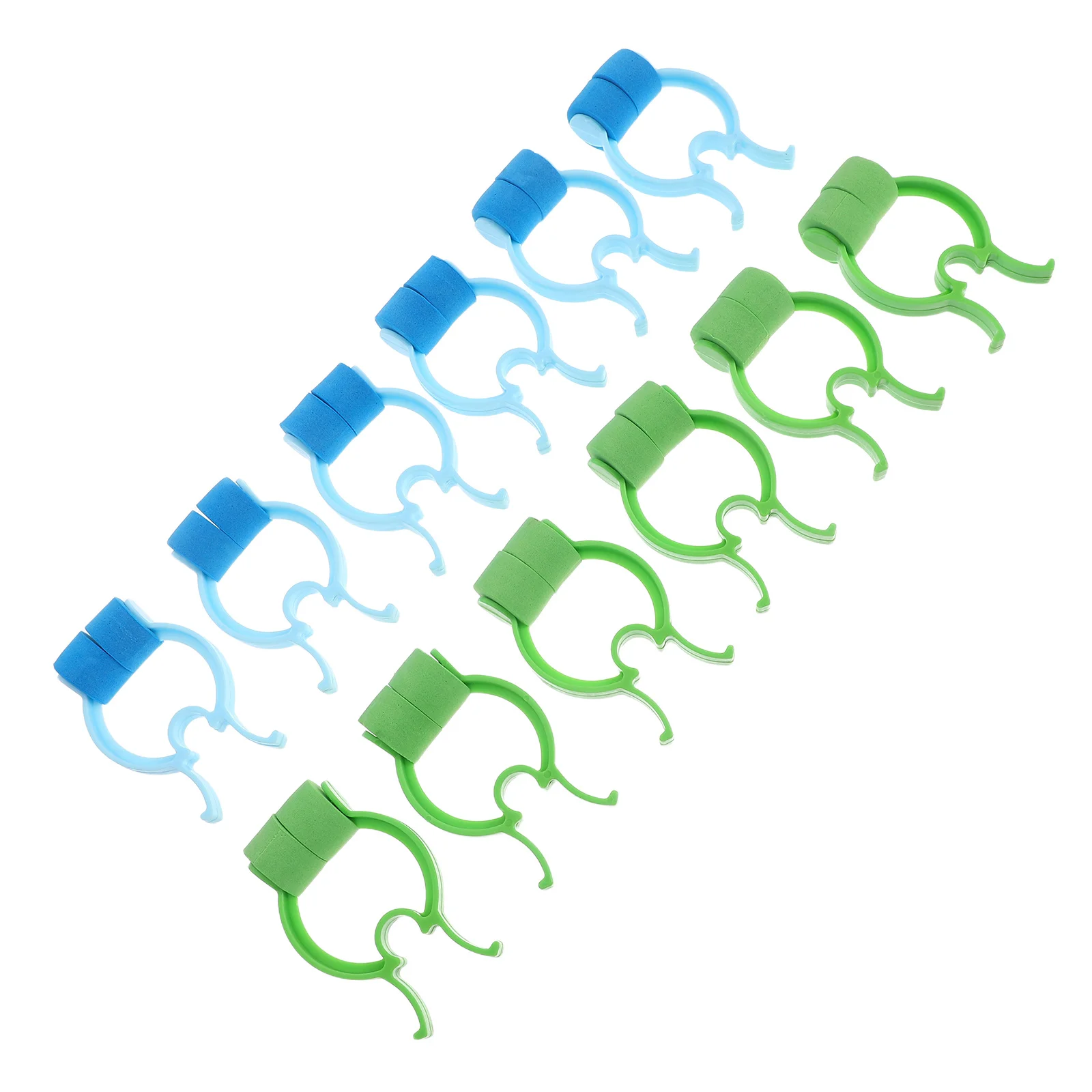 

12Pcs Nose Clip for Breathing Practice Ergonomic Design Non-Slip Nose Shaping Clip for Comfortable All-Day Wear Fixing Nasal