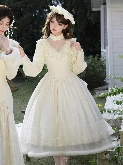 

Elegant Temperament Goddess Style Fake Two-Piece Shawl Embroidered Mermaid Cheongsam Dress Autumn Winter Mid-Length OP Dress