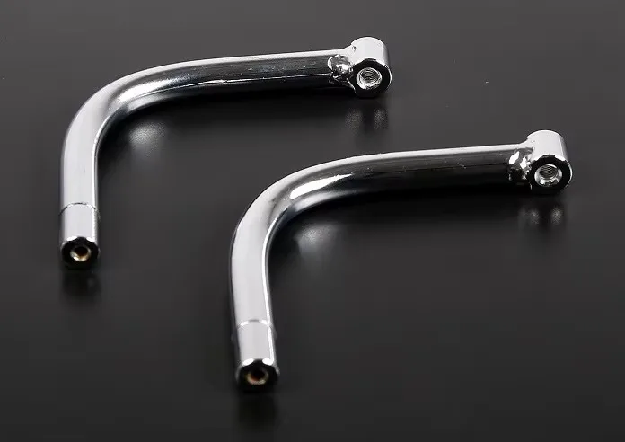 Zuiver metalen achterste U-vormige beschermstrips Uitlaatpijp isolatiestrips voor 1/5 ROFUN HPI BAJA 5B 5T 5SC