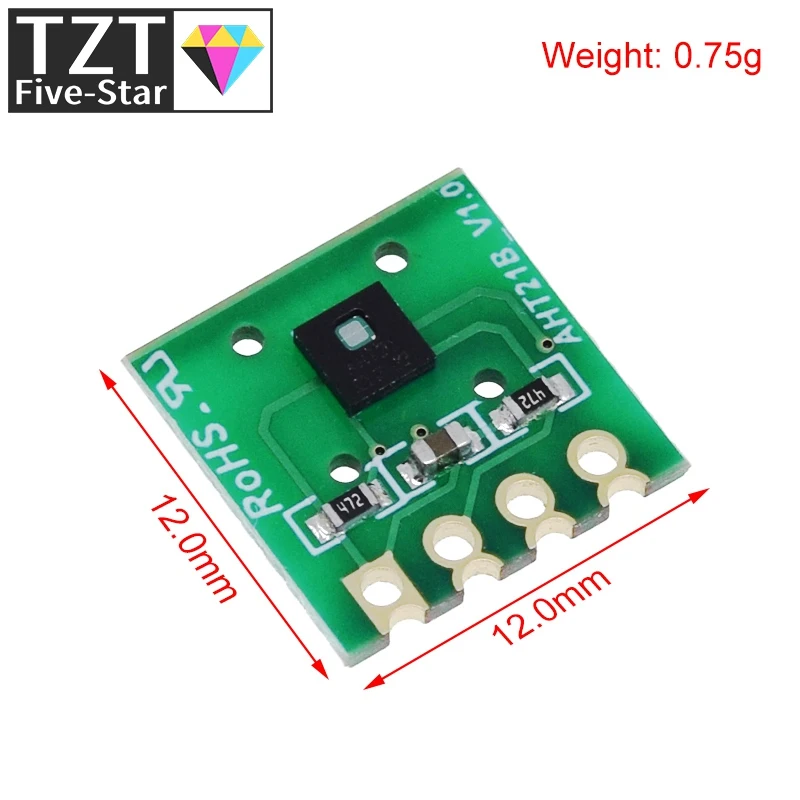 TZT AHT21 High Precision Digital Temperature and Humidity Measurement Module I2C communication replace SHT20 for arduino