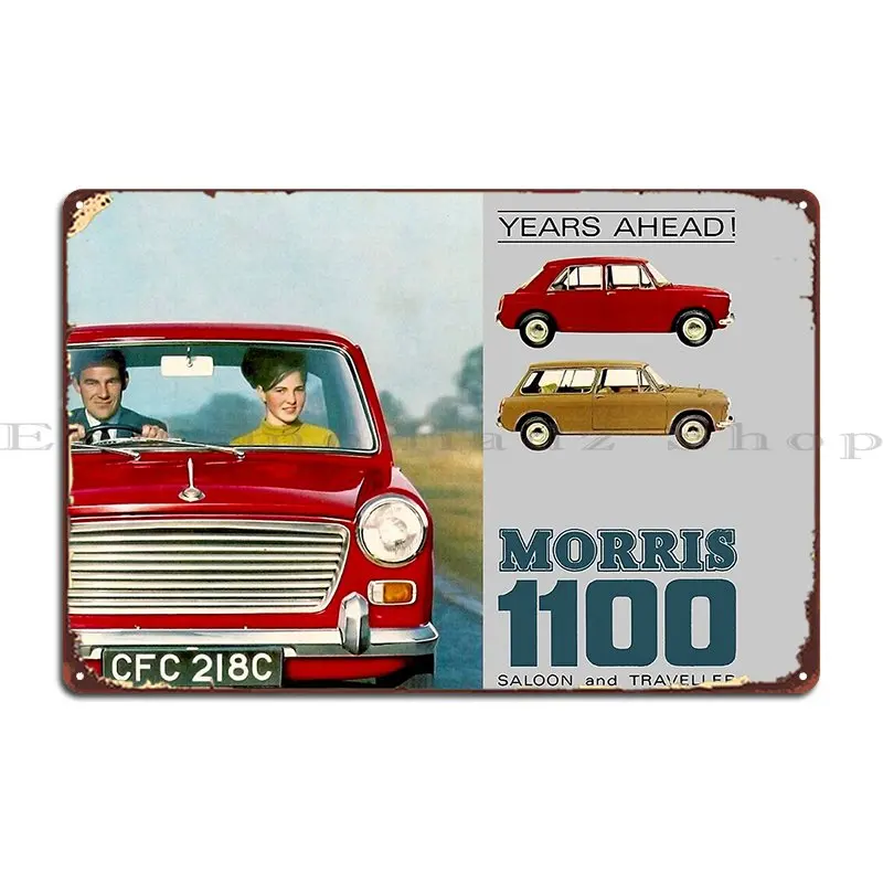 Morris 1100 Metal Sign Garage Plaques Club Bar Pub Customize Tin Sign Poster