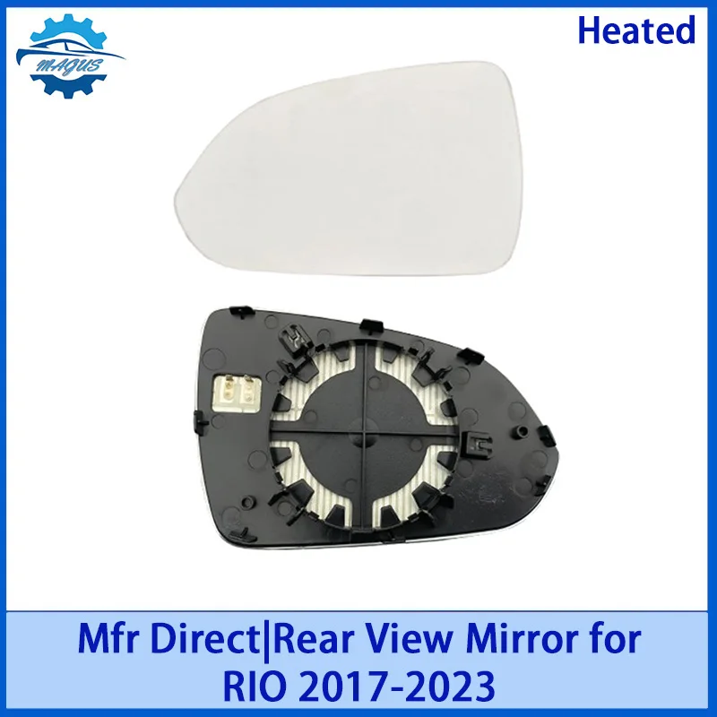 

【For KIA RIO 2017-2023 】Rear View Mirror Glass Heated Car accessories