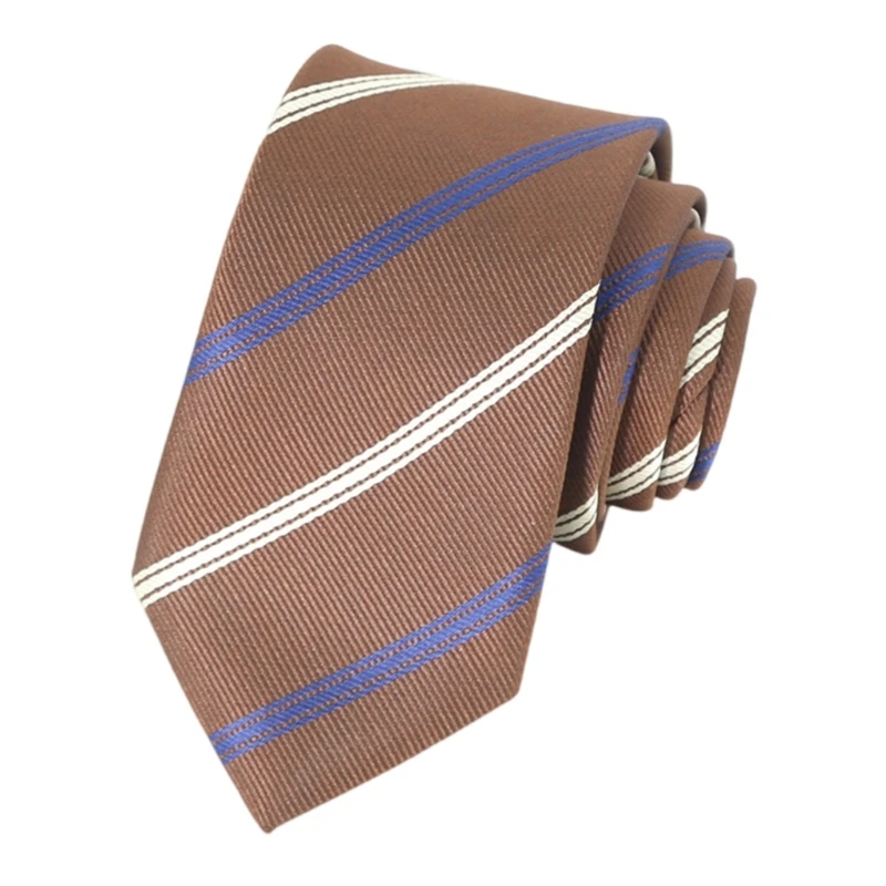 Diagonally Mens Formal Necktie Soft Polyester Fabric Lightweight Comfort Perfect For Professionals Y166