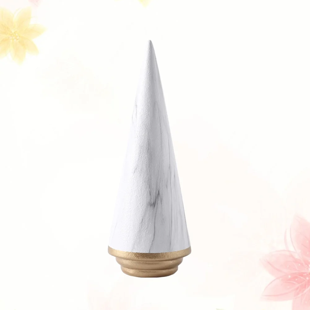 

Ceramic Christmas Tree Decoration Adorable Gift for Kids Family Friends Colleagues Size L White Ceramic Christmas Tree