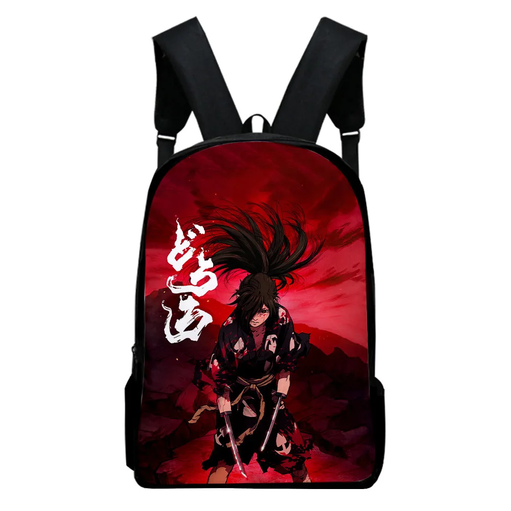 

Popular Youthful Dororo Student School Bags Notebook Backpacks 3D Printed Oxford Waterproof Boys/Girls Travel Bags