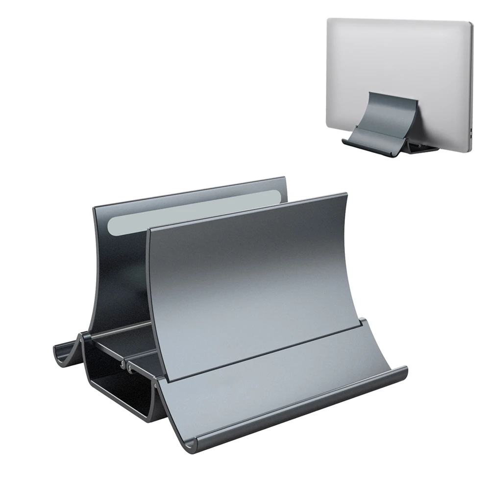 

Vertical Laptop Stand Automatically Shrink Space-Saving Tablet Stand for MacBook Surface iPad Mobile Phone