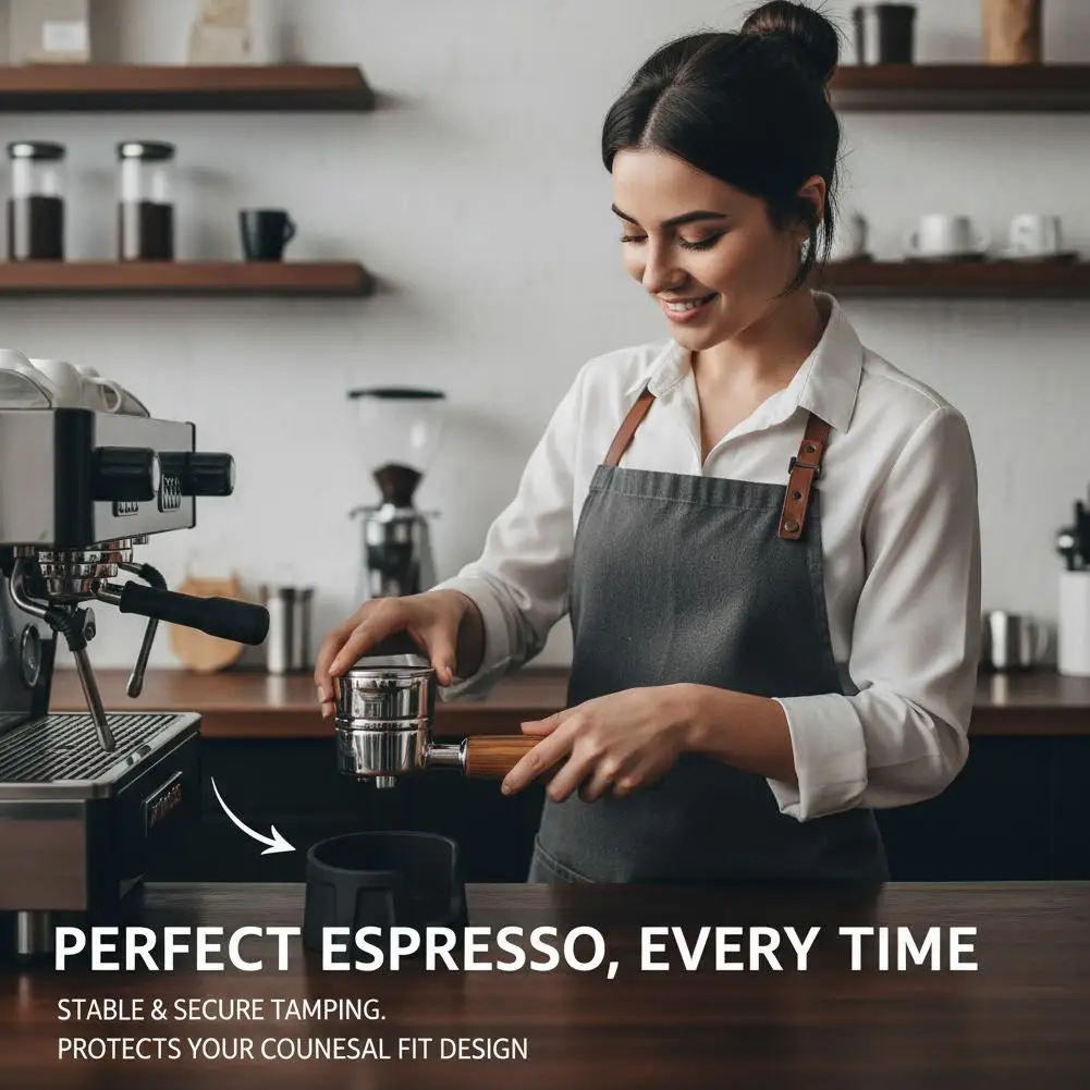Siebträgerhalter Kompatibel mit Ninja Espressomaschine, Espresso-Tampingstation für Ninja Luxe Kaffeemaschine – Detail 5
