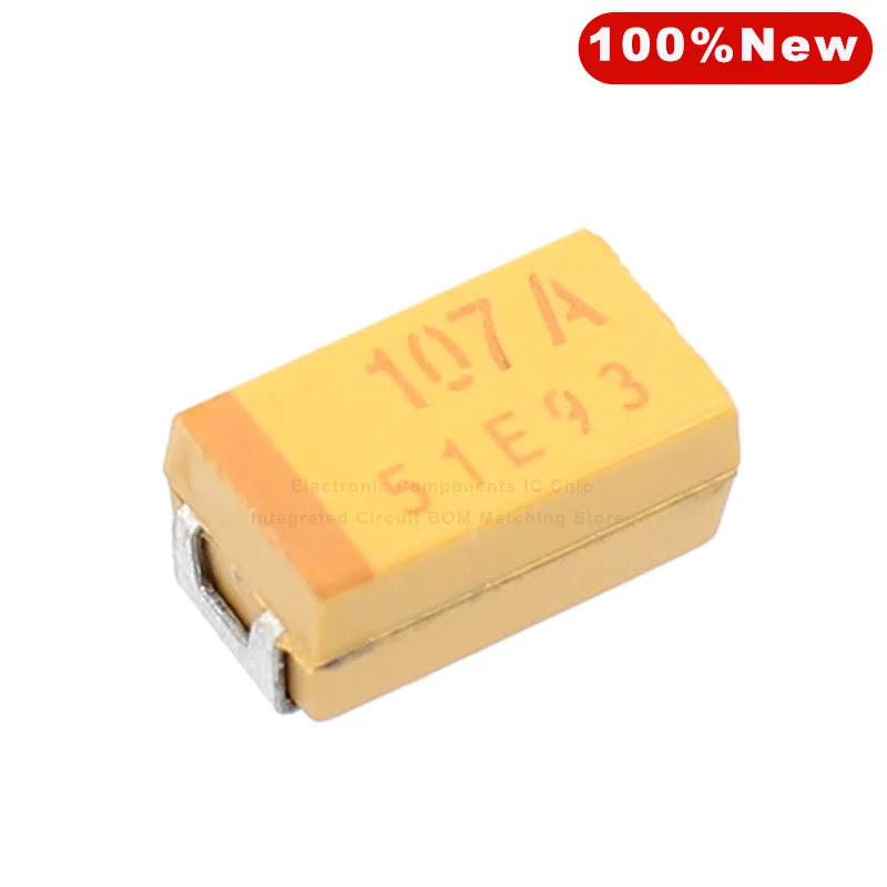 

100pcs 1206 0.33uF 0.47uF 1uF 2.2uF 3.3uF 4.7uF 10uF 22uF 33uF 47uF 100uF 220uF 6.3V 10V 16V 25V Type A SMD Tantalum capacitor