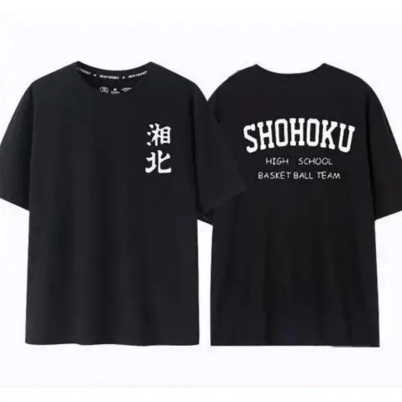 

dd12Anime SHOHOKU Akagi KOGURE MIYAGI SAKURAGI RUKAWA MITSUI Баскетбольная тренировочная футболка мужские топы из хлопка