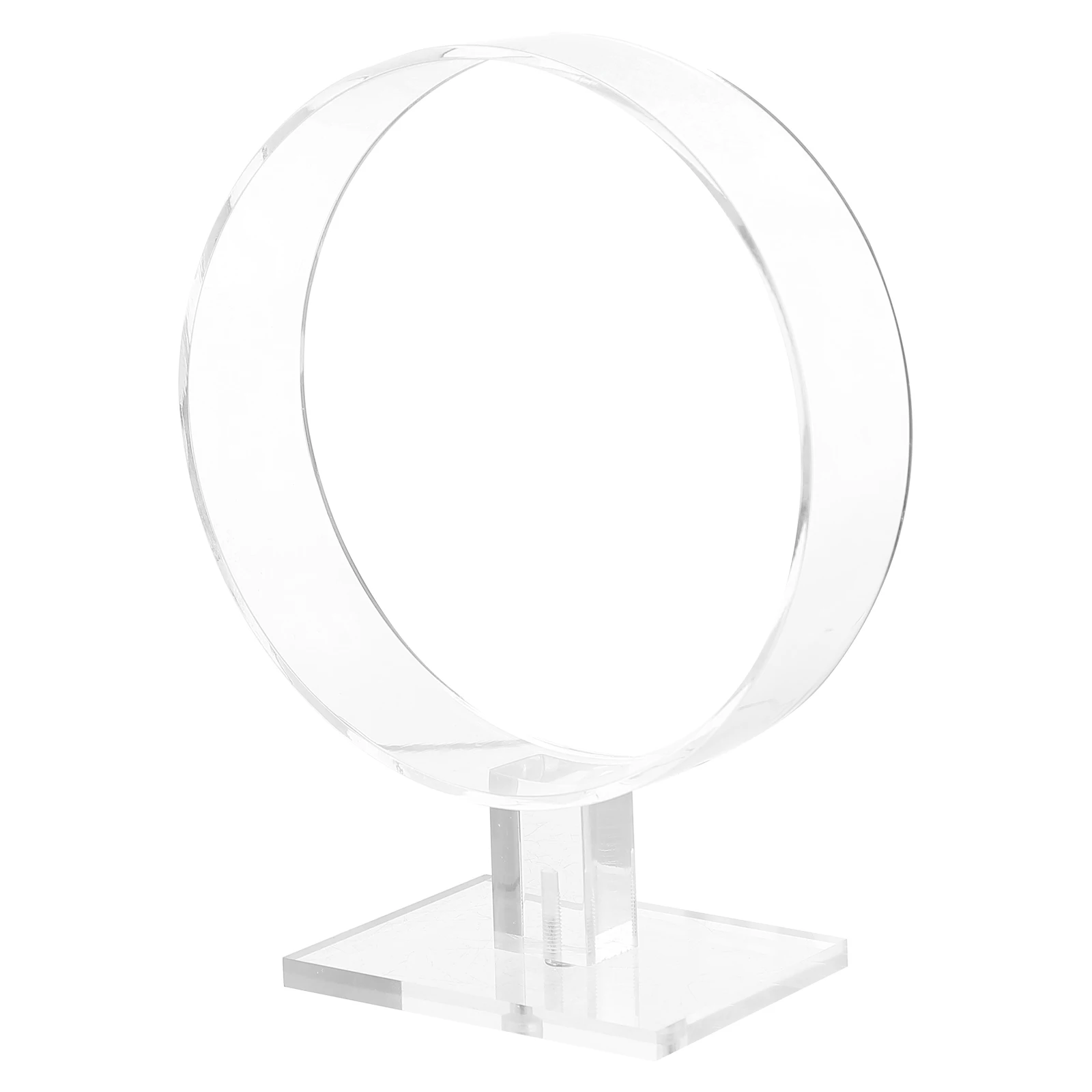 

Acrylic Headband Display Stand Hair Accessories Organizer Rack for Headdress Headwear Holder Durable Transparent Storage