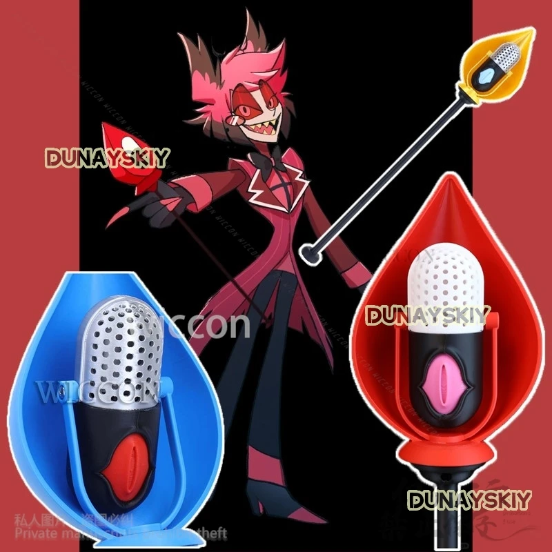 Anime Habin Cosplay Hotel Costume ALASTOR 3D Props Microphones Adult Prop Woman Men Halloween Christmas Gifts Party Customized