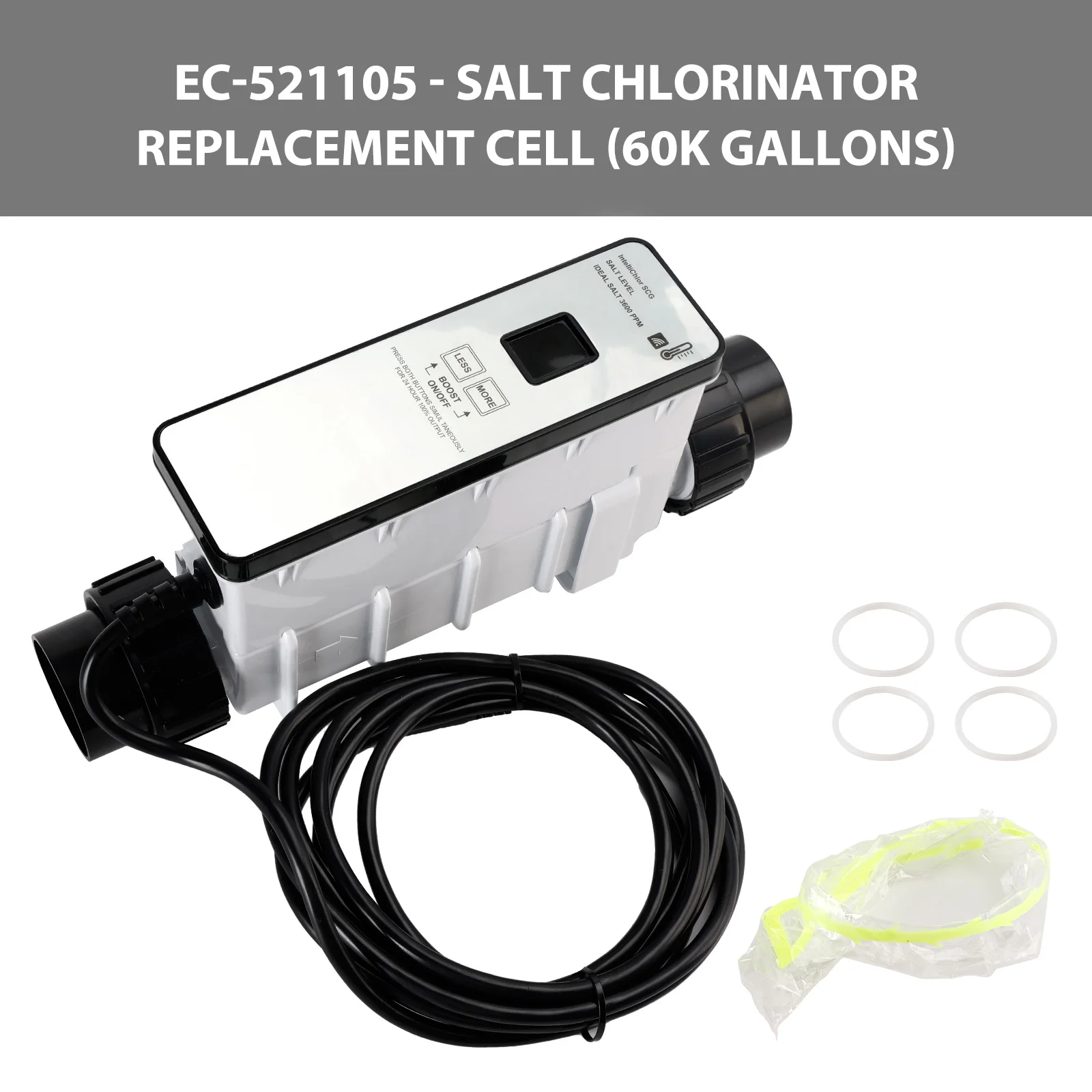 

EC-521105 IC60 Salt Cell Chlorine Generator Replacement Salt Cell Systems