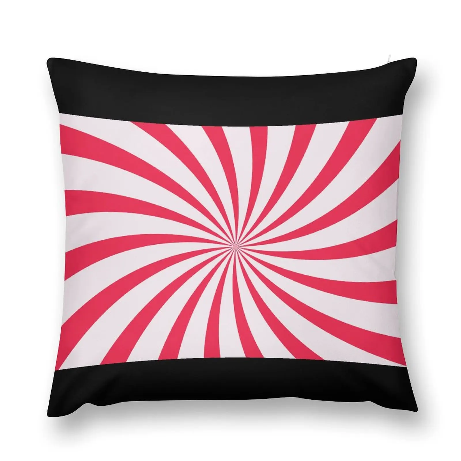 Red and Pink Holiday Peppermint Candy Pattern Mask home decor items Cushions For Sofa Decorative pillowcase Cushion Cover Luxury