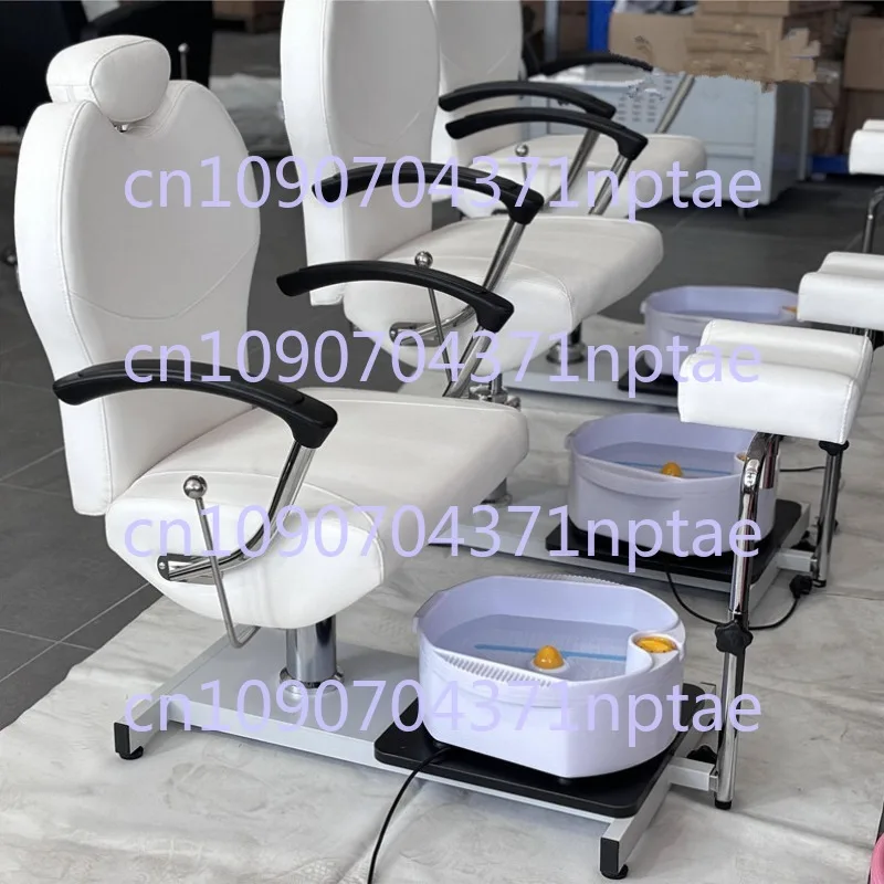 Hair Recliner Home Barber Shop Hair Salon Reclining Foot Wash Chair New Chinese Salon Chair