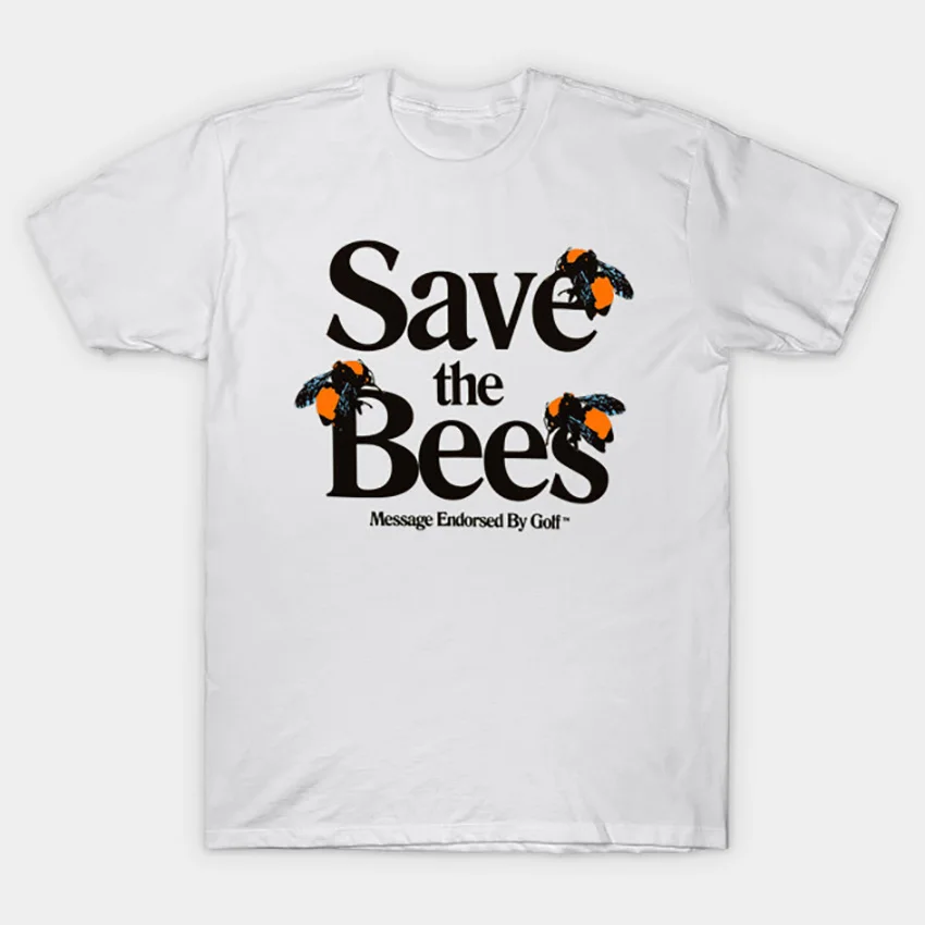 Save The Bees Taylor Creator T-Shirt Save The Bees Taylor Creator Short Sleeve Crew Neck Ladies with Cotton Interior