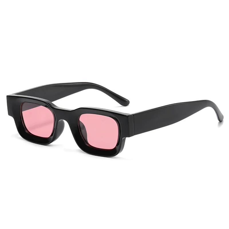 Kleine Platz Polarisierte Sonnenbrille Frauen Männer Hip Hop Vintage Punk Sonnenbrille Luxus Marke Design Shades Anti Blau Licht Brillen – Detail 3