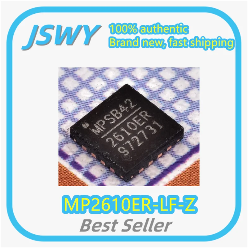 

(10/50pcs) MP2610ER-LF-Z MP2610 Silk-Screen 2610ER QFN-16 Battery Management Chip Brand New In Stock Original Packaging