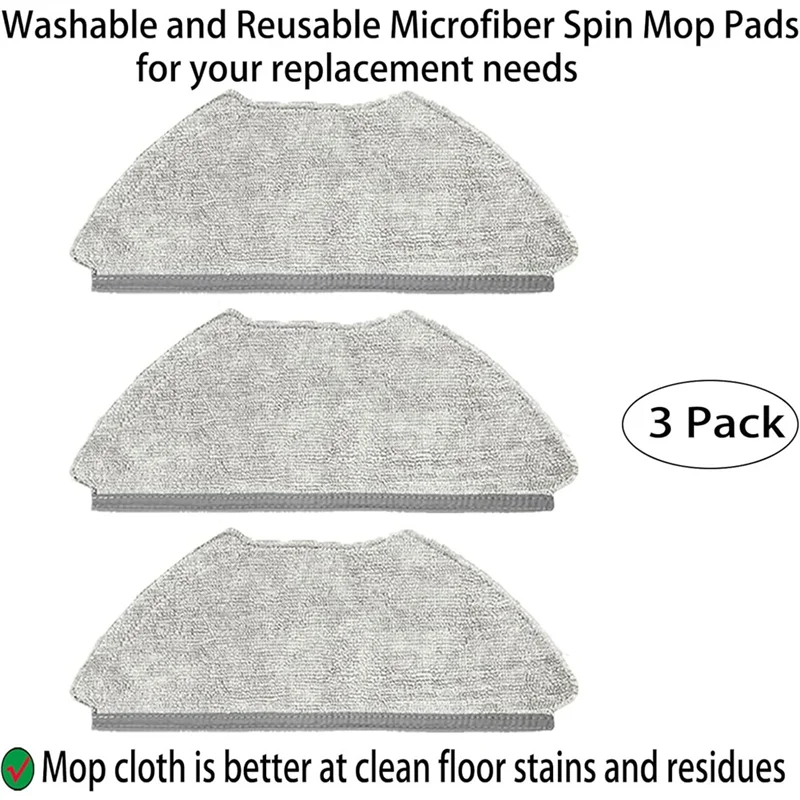 قطع غيار ABRG لملحقات استبدال المكنسة الكهربائية الروبوتية Airrobo T20 / T20+