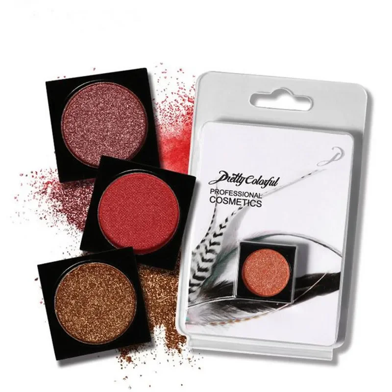 1 Pc pressé paillettes unique fard à paupières miroitant diamant arc-en-ciel maquillage cosmétique pressé paillettes maquillage des yeux Palette d'ombres