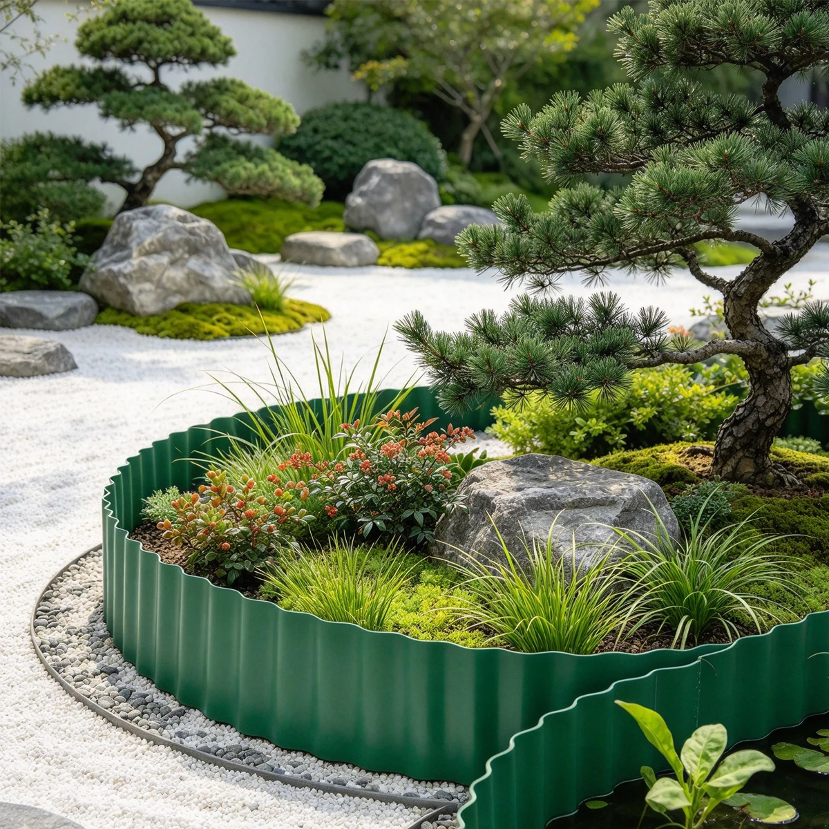 Garden Edge Metal Fence Decorative Edging Accessories Decoration Lawn Gardens and Terraces Flower Bed Outdoor Use Panels Yard