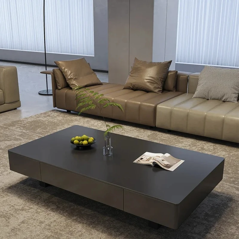 

Дизайнерский стол, складной кофейный Mesas, китайская мебель, мрамор для гостиной с ящиками, роскошное хранилище, минималистичная скандинавская мебель