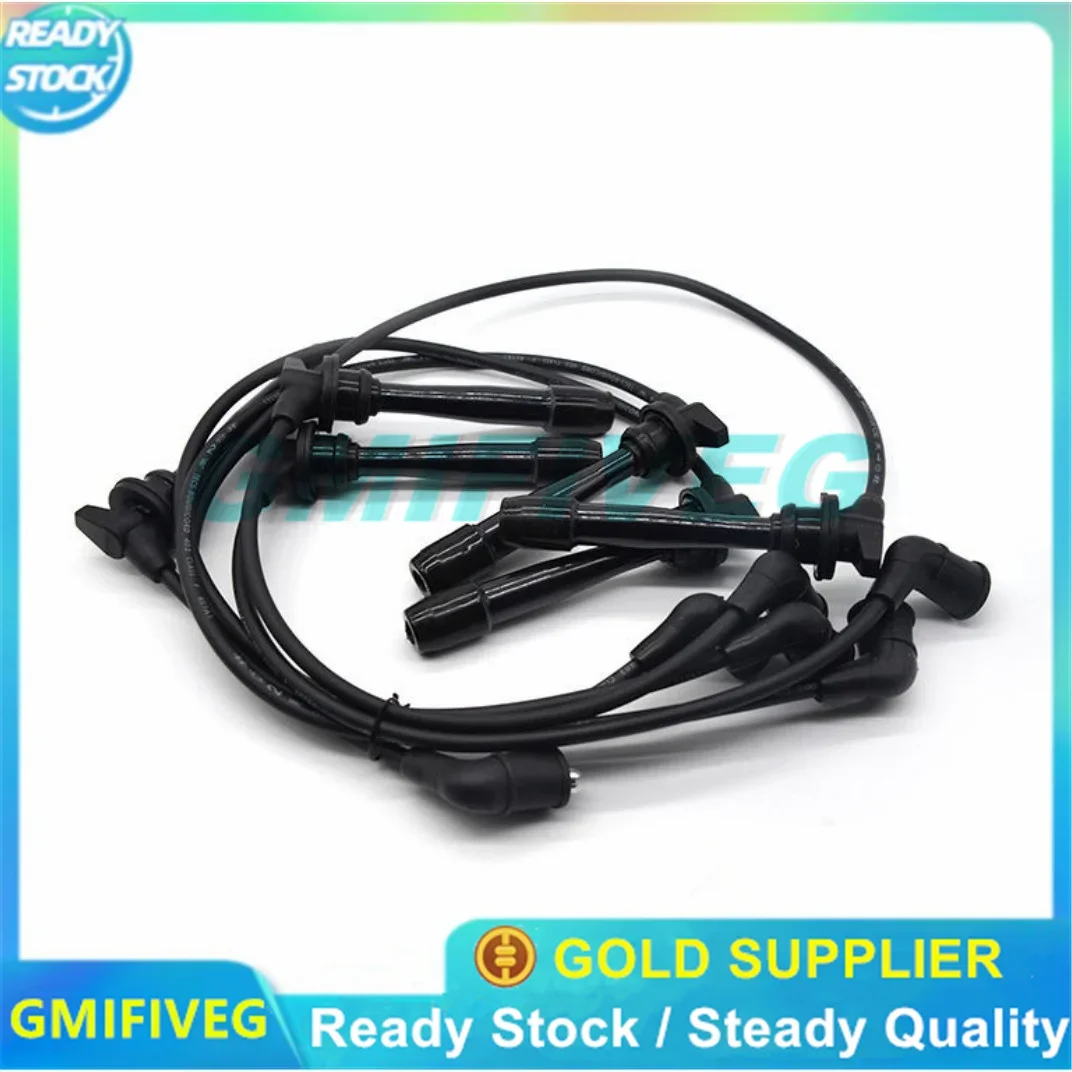 NEW Spark Plug Wire Set Ignition Cable 27501-37A00 27501 37A00 27501-37B00 for Hyundai Santa Fe Sonata Kia Optima 2.5L 2.7L