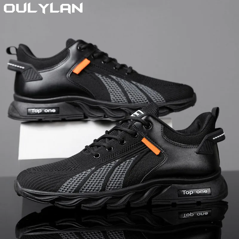 Oulylan Comfortabele Sportschoenen Jogging Tennis Outdoor Casual Heren Schoenen Lichtgewicht Hardloopschoenen Heren Schoenen Voor Heren Sneakers