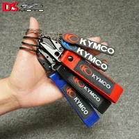With Logo 3D KeyRing For KYMCO Xciting 250 300 400 AK550 CT250 CT300 S400 DOWNTOWN Motorbike Accessories Keychain Key Chain Ring
