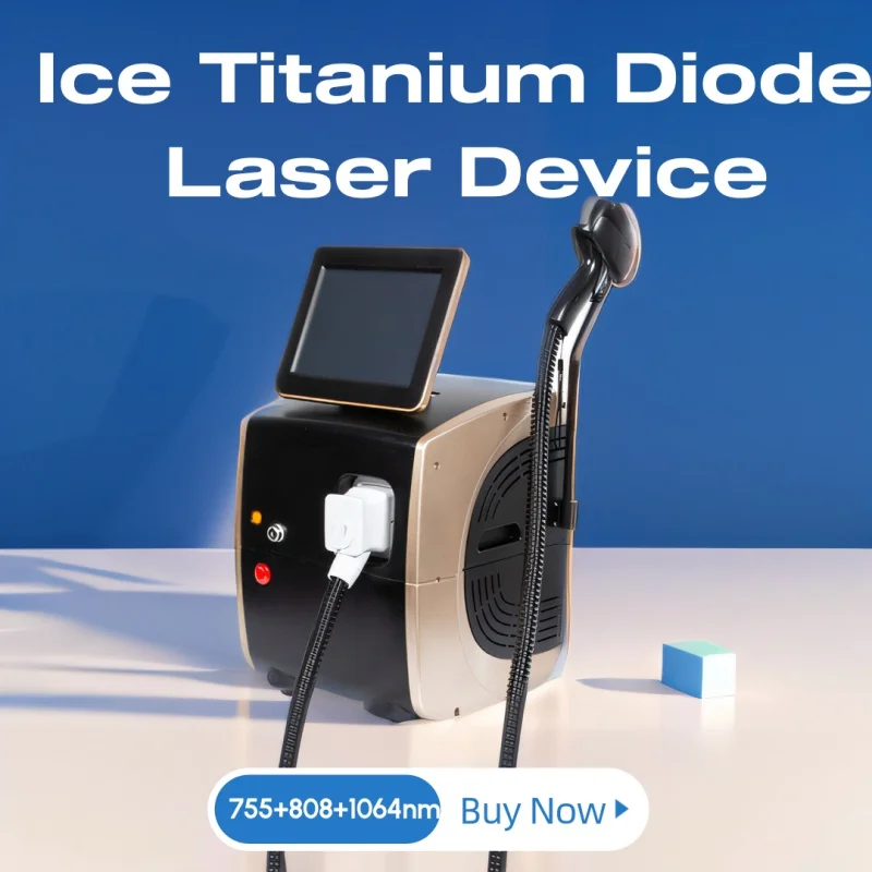 

3000w Professional Soprano Diode Ice Titanium Laser Body Hair Removal Machine 3 Wave 808nm 755nm 1064nm Alexandrite Device