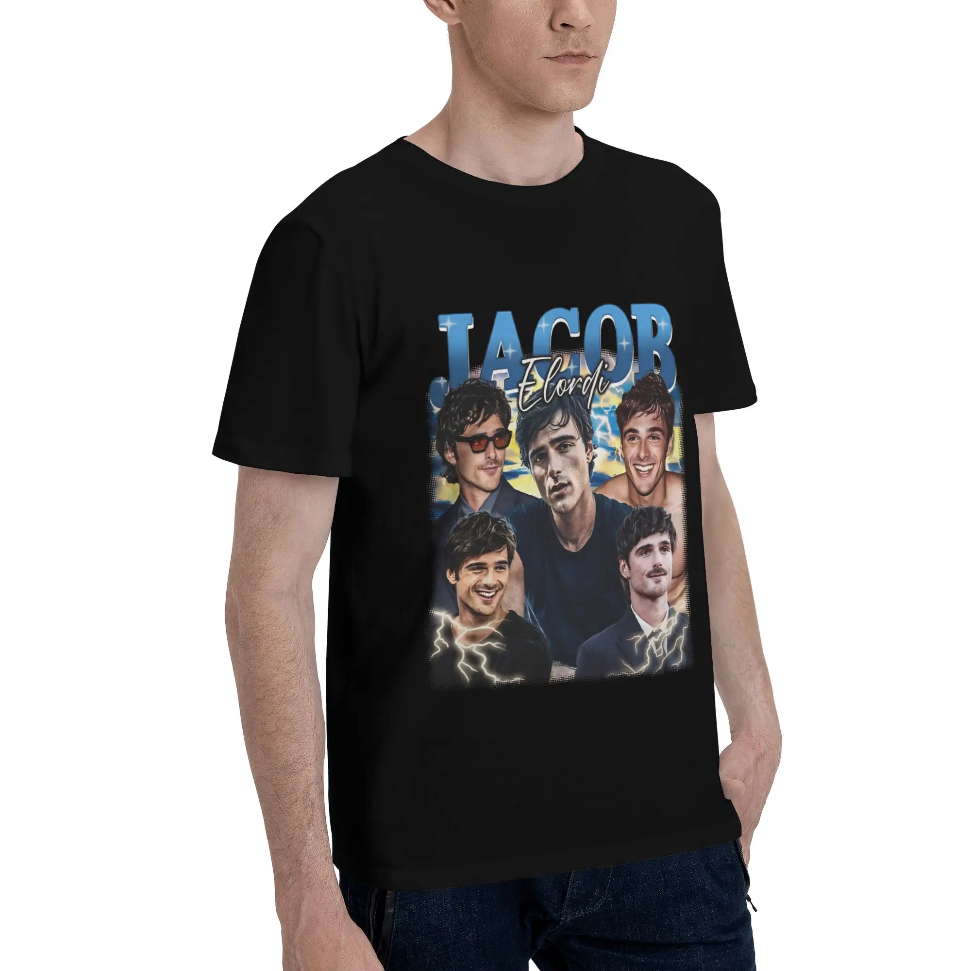 Nate Jacobs Jacob Elordi Merch Men Women T Shirt 100% Cotton Tee Graphic Printed  T-shirt Clothing