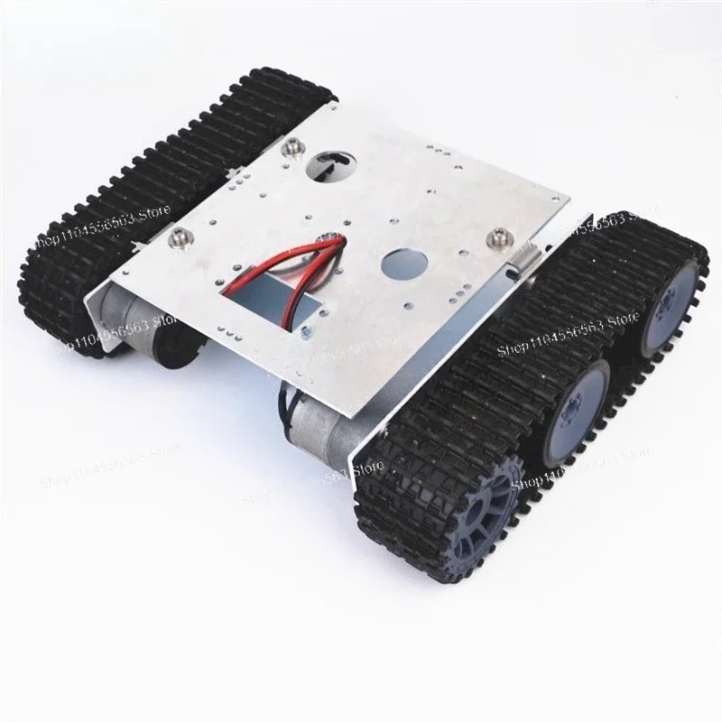 Aluminum alloy tank robot chassis DC9-12V tracked car chassis for arduino assembly kit