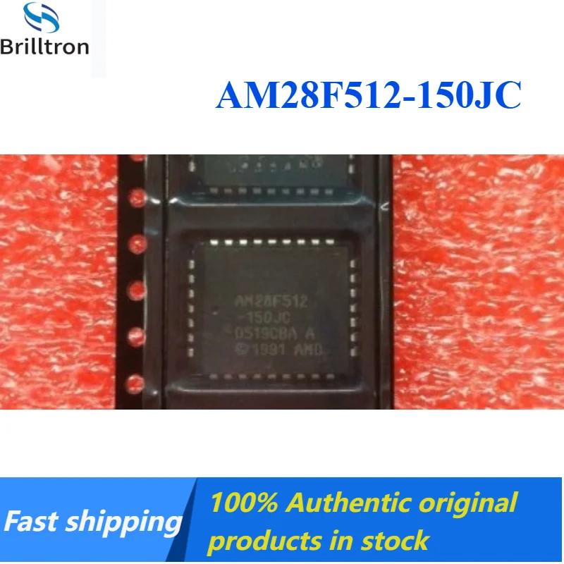 5-20pcs New AM28F512-150JC PLCC32  Brand New Original in Stock Fast Shipping.