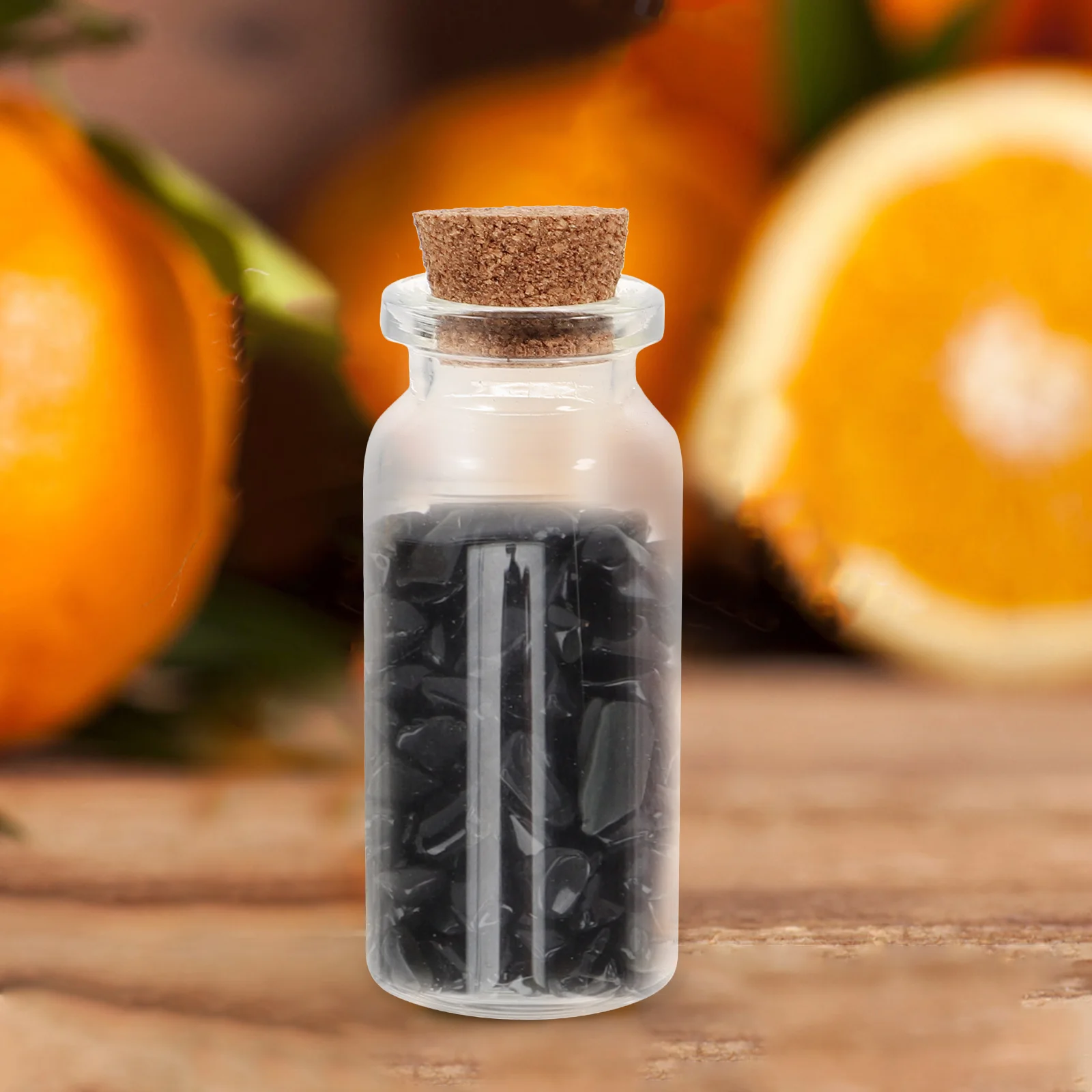 

Christmas Decoration Cork Glass Bottle Mini Message Jar Seal DIY Wishing Bottles with Eye Screws Art Crafts Travel