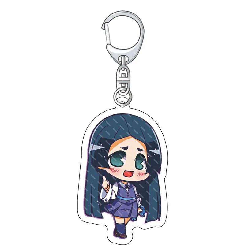 

Little Witch Academia 6cm acrylic chaveiro cute keychain portachivi