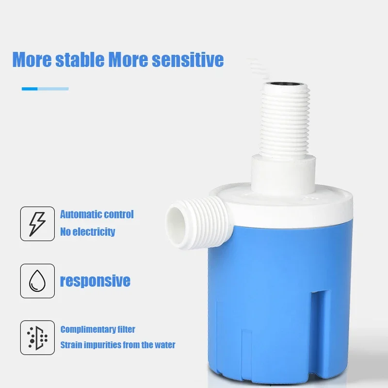 Automatisches Wasserstands regelventil Schwimmer kugel hahn Tankturm Pool Schwimmersc halter Wasser einlass ventil automatischer Stopp 1/2 \