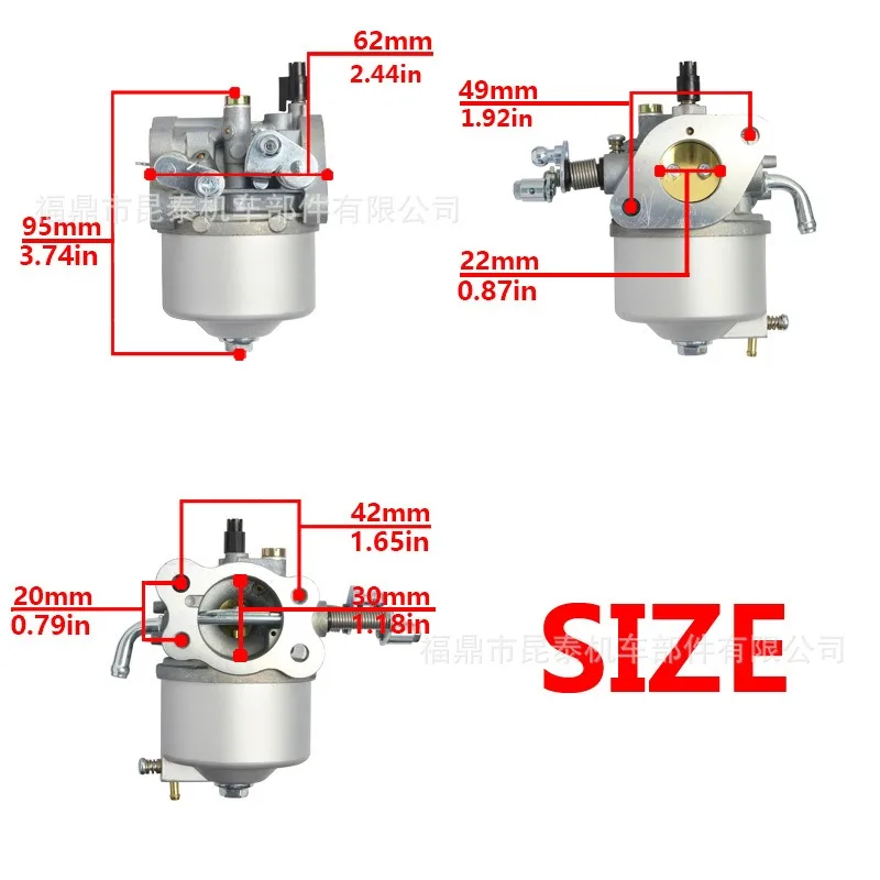 Fit for：Carburetor for 295cc Gas Robin Engine Medalist TXT Marathon Workhorse OEM 26645-G01 26645-G03 26645G01 26645G03